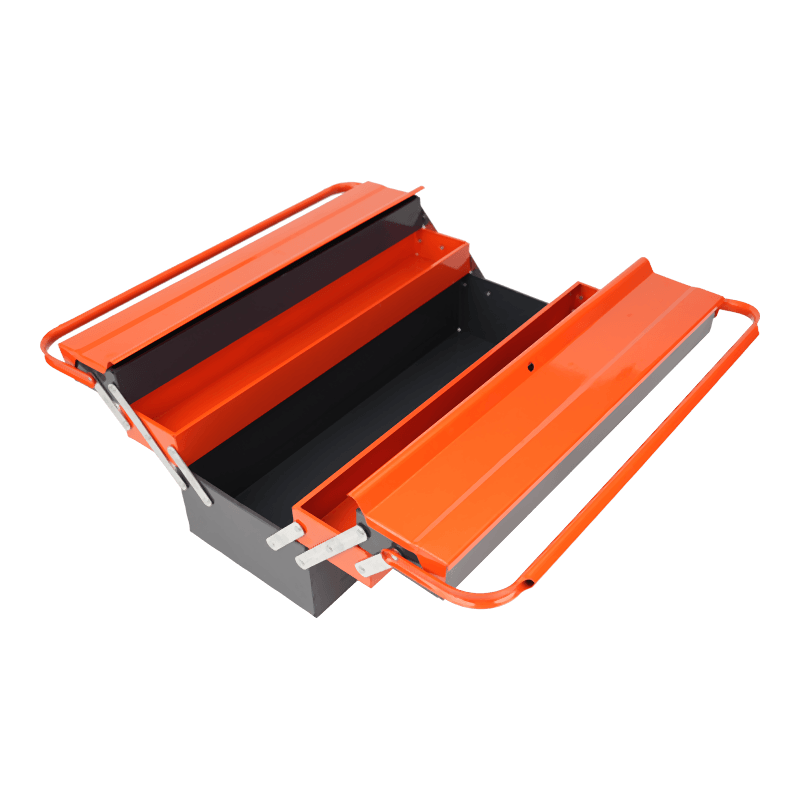 Dobbelthåndtak trelags klassisk verktøykasse Dobbelthåndtak trelags klassisk verktøykasse