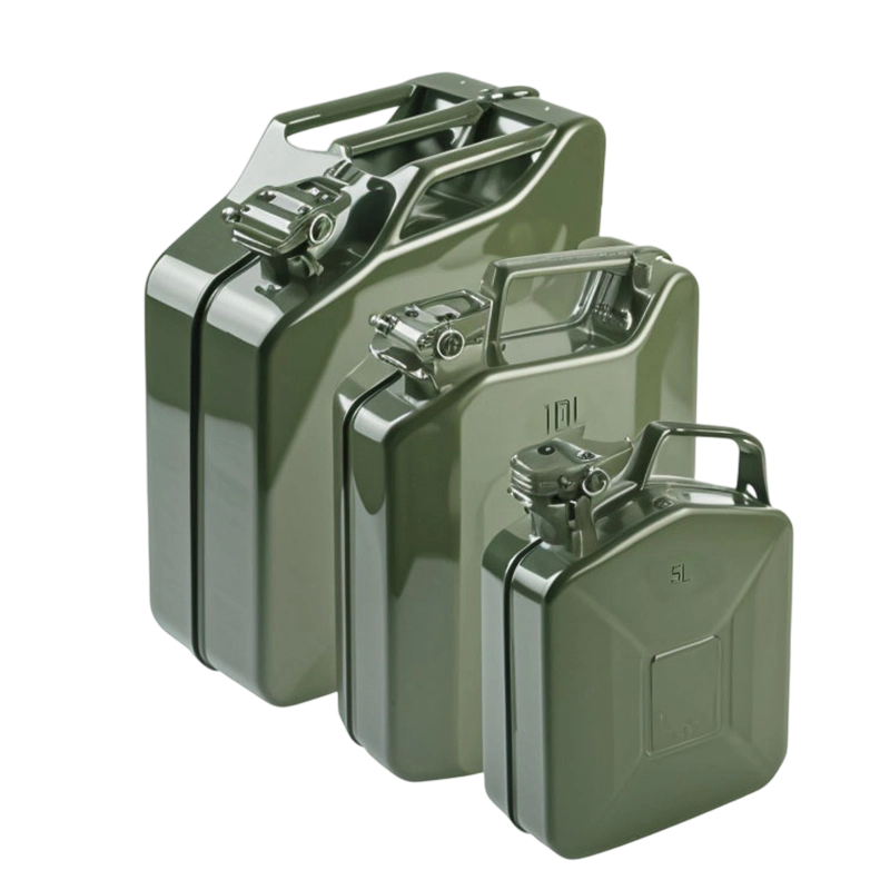 5L/10L/20L Klassisk metall Jerry Can