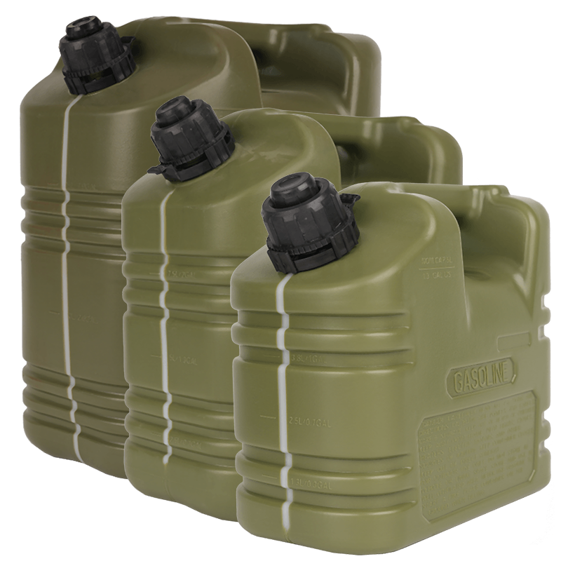 5L/10L/20L Oljefat i plast med barnesikring
