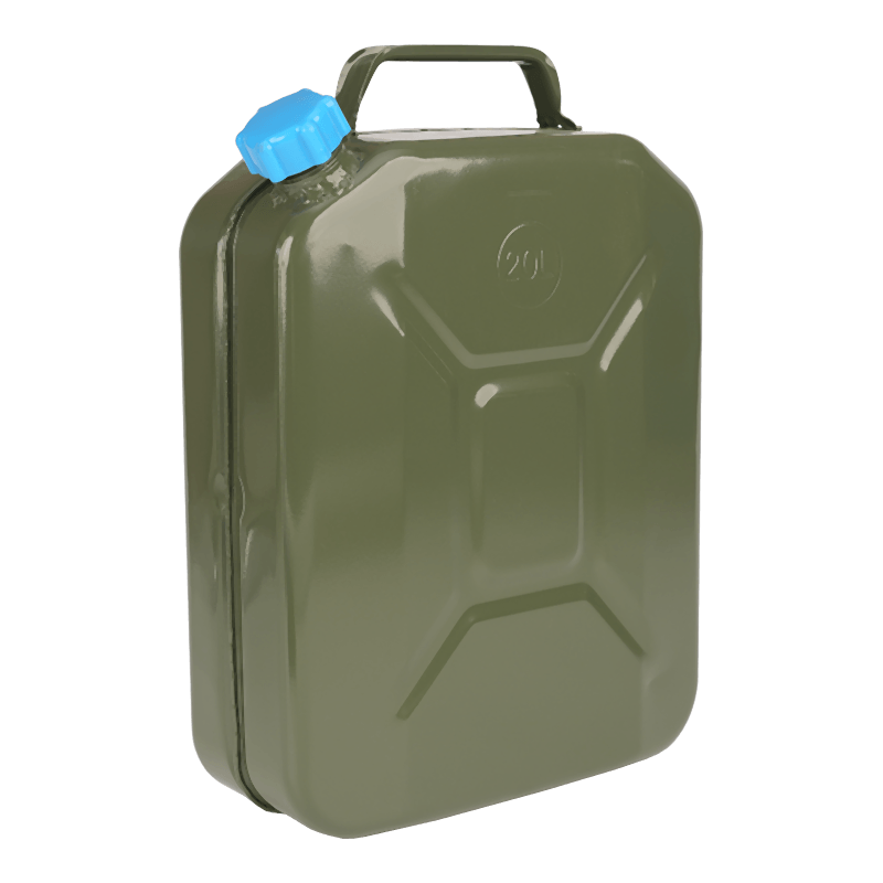 10L/20L aluminiumoljefat med overflatepulverbelegg
