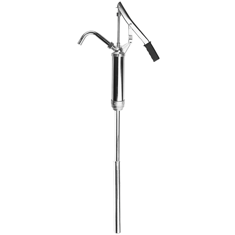 Hvit sink/krombelagt tønnepumpespak type